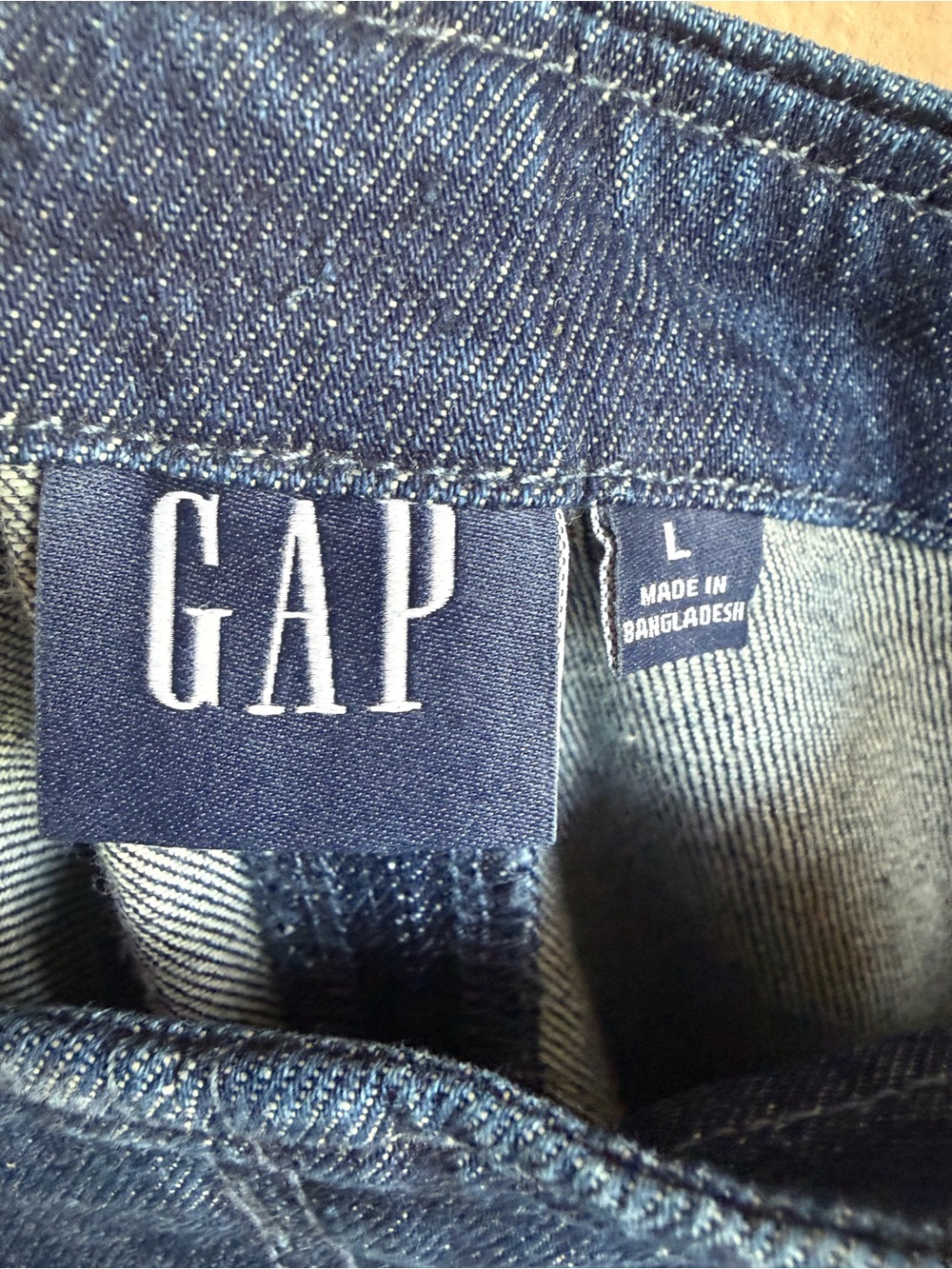 GAP Dark Indigo Denim Midi Dress - Picture 2 of 7